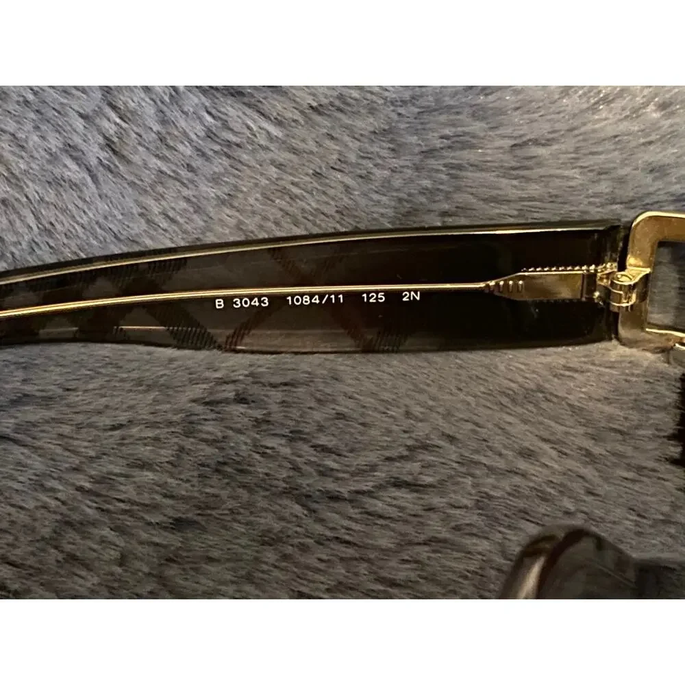 BURBERRY B3043 Rimless Shield Wrap Monolens Sunglasses Italy + CASE - Picture 5 of 5